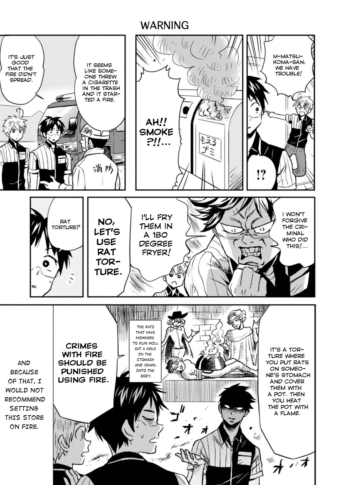 Nietzsche-sensei - Konbini ni, Satori Sedai no Shinjin ga Maiorita Chapter 13 page 13 - Chapter 13: Crime Prevention Week