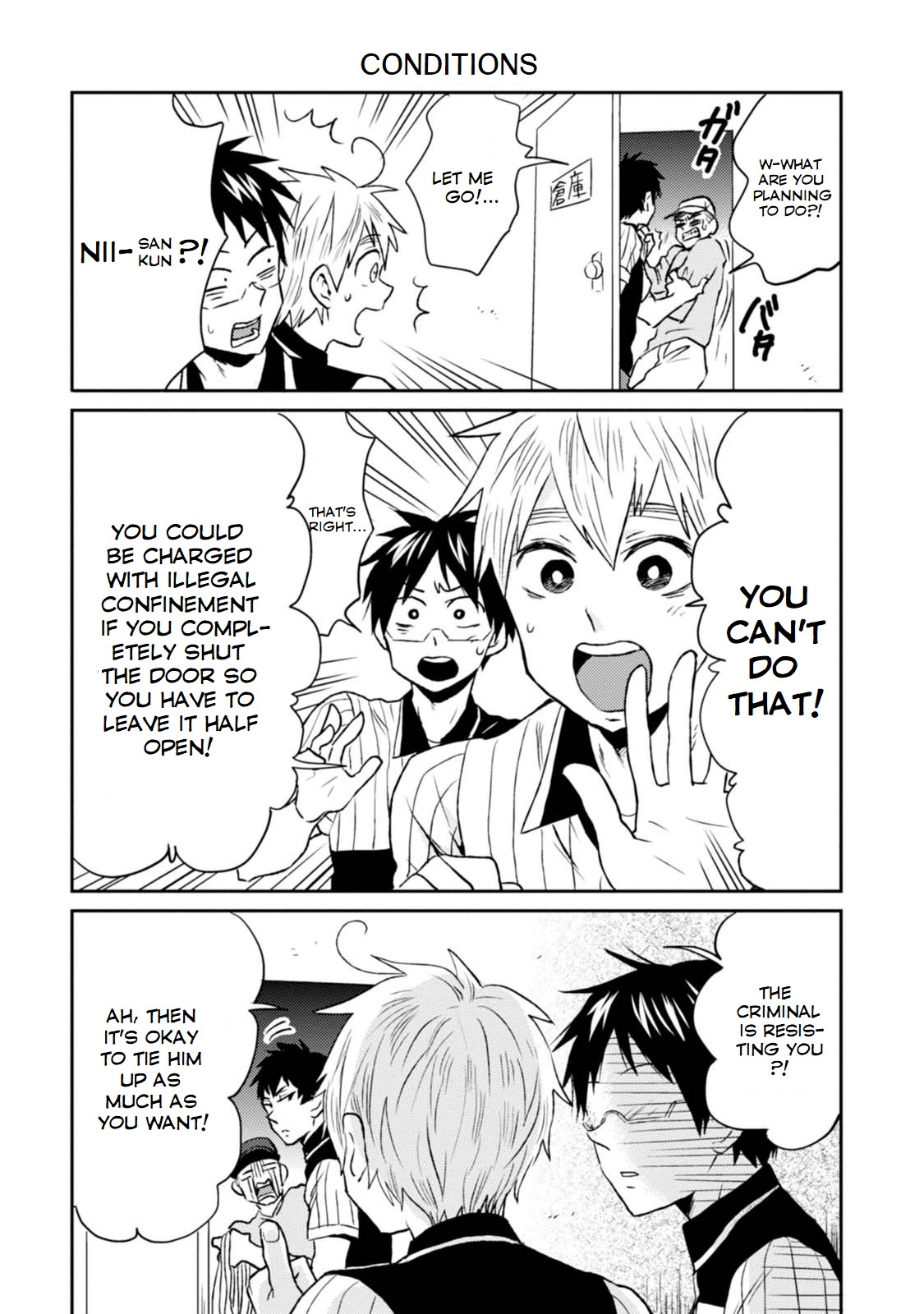 Nietzsche-sensei - Konbini ni, Satori Sedai no Shinjin ga Maiorita Chapter 13 page 4 - Chapter 13: Crime Prevention Week