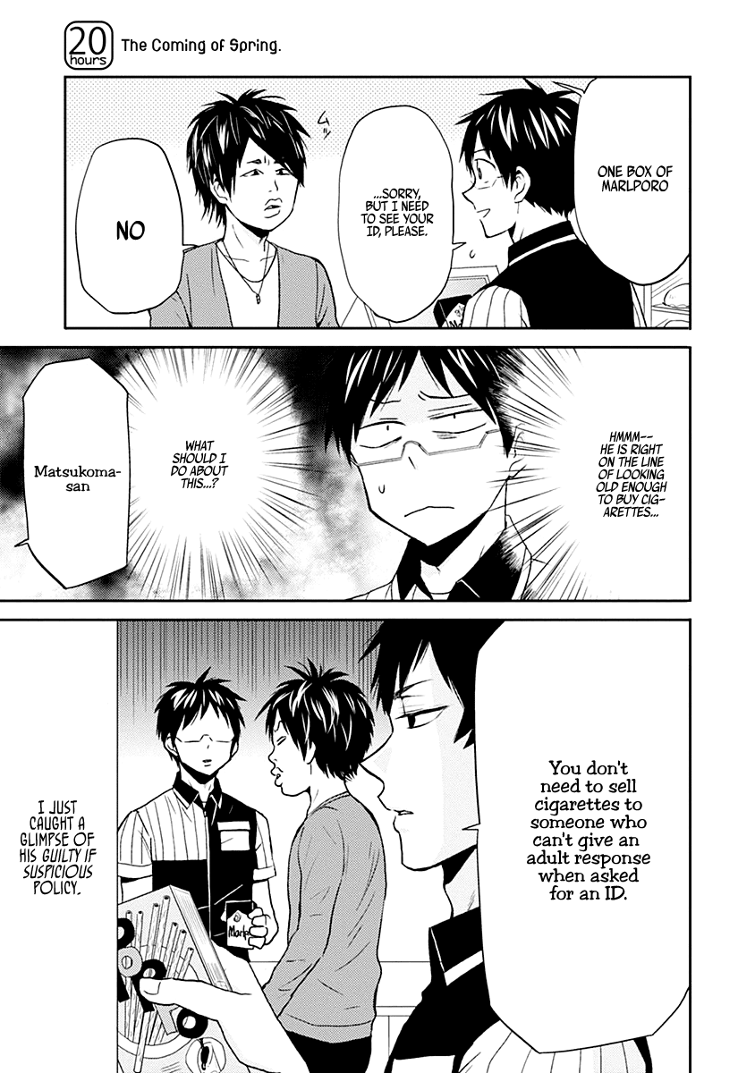 Nietzsche-sensei - Konbini ni, Satori Sedai no Shinjin ga Maiorita Chapter 20 page 1 - Chapter 20: The Coming of Spring