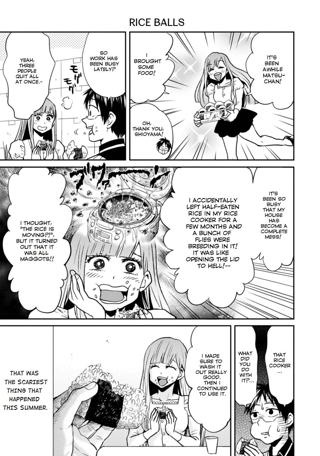 Nietzsche-sensei - Konbini ni, Satori Sedai no Shinjin ga Maiorita Chapter 25 page 5 - Chapter 25: Late Summer Ghost Stories