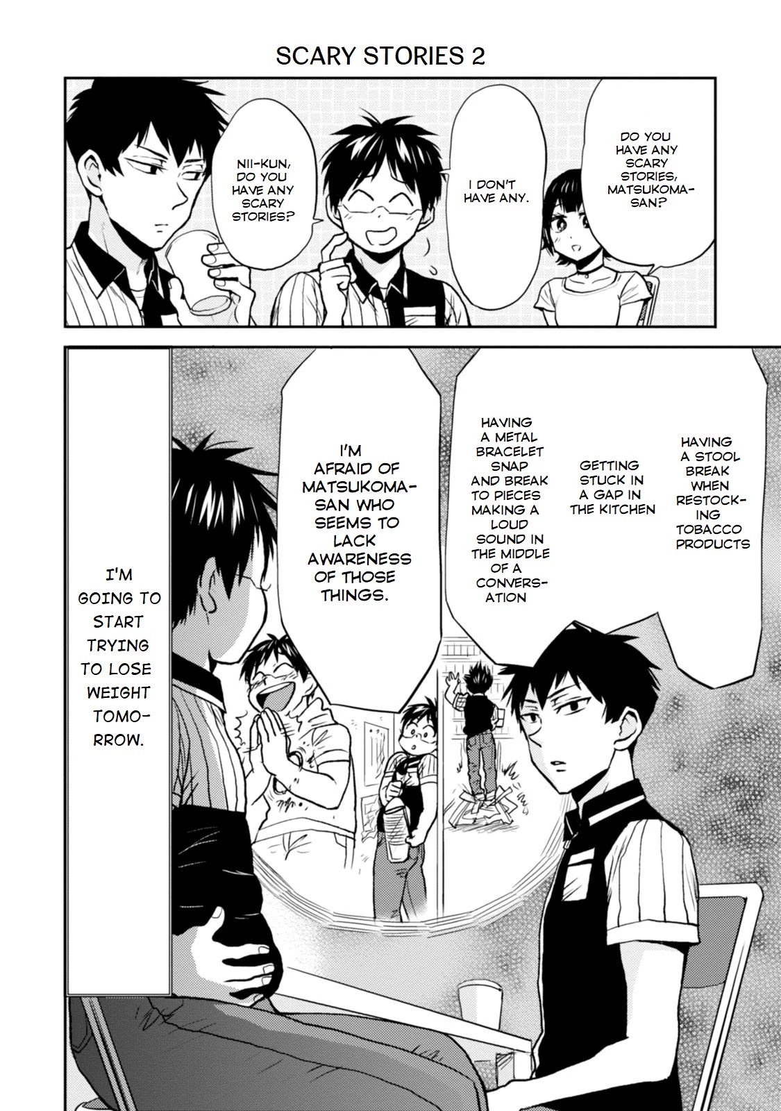 Nietzsche-sensei - Konbini ni, Satori Sedai no Shinjin ga Maiorita Chapter 25 page 8 - Chapter 25: Late Summer Ghost Stories