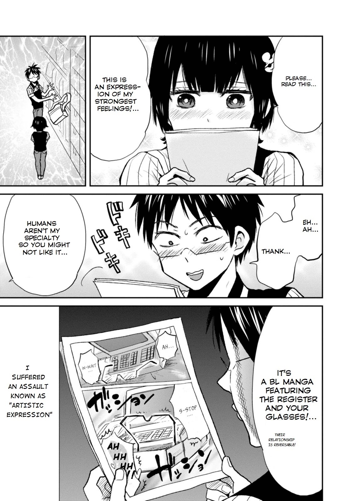Nietzsche-sensei - Konbini ni, Satori Sedai no Shinjin ga Maiorita Chapter 26 page 9 - Chapter 26: A World Better Off Uknown