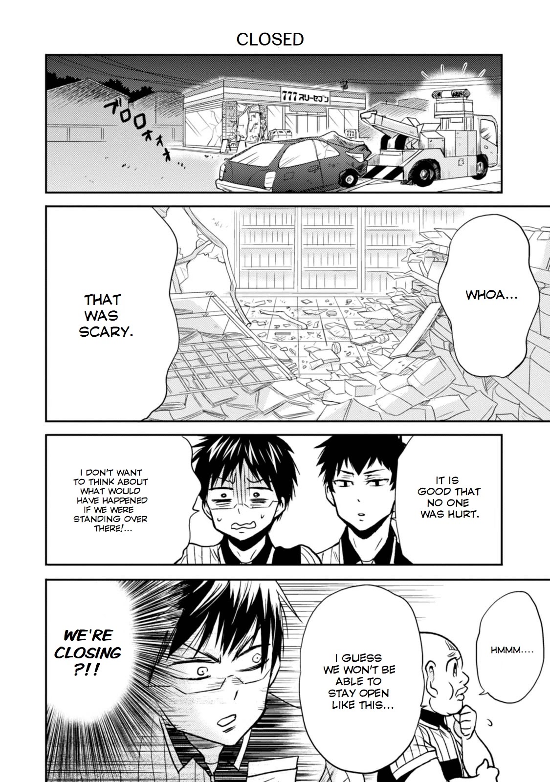 Nietzsche-sensei - Konbini ni, Satori Sedai no Shinjin ga Maiorita Chapter 27 page 4 - Chapter 27: A Car Enters the Store