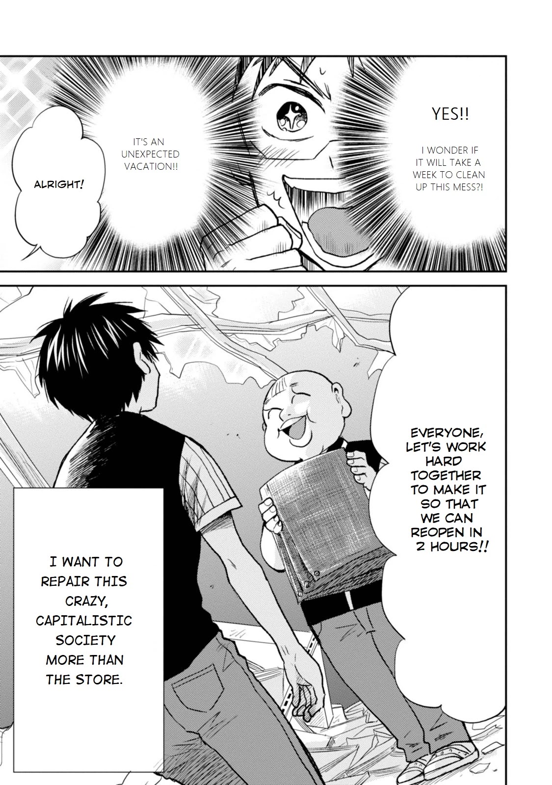 Nietzsche-sensei - Konbini ni, Satori Sedai no Shinjin ga Maiorita Chapter 27 page 5 - Chapter 27: A Car Enters the Store