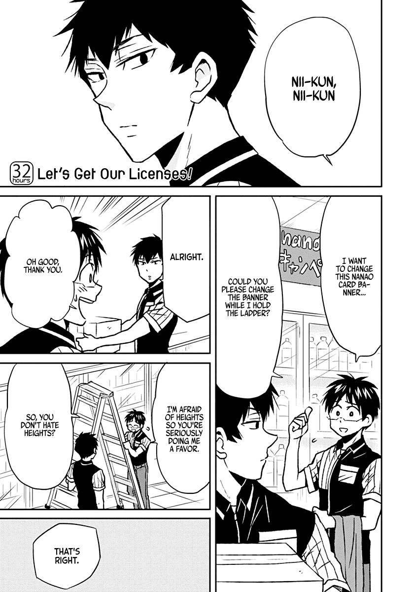 Nietzsche-sensei - Konbini ni, Satori Sedai no Shinjin ga Maiorita Chapter 32 page 1 - Chapter 32: Let's Get Our Licenses!