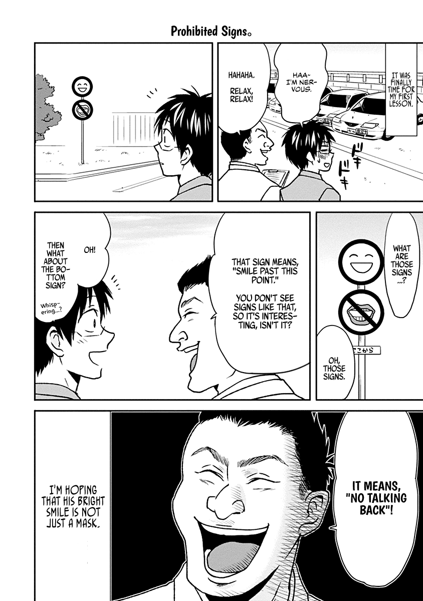 Nietzsche-sensei - Konbini ni, Satori Sedai no Shinjin ga Maiorita Chapter 33 page 4 - Chapter 33: Driving Training Camp (No Escape)