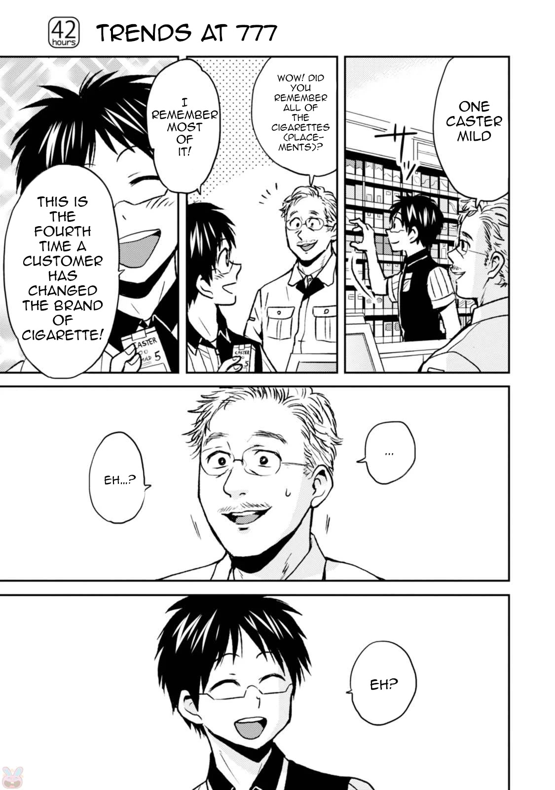 Nietzsche-sensei - Konbini ni, Satori Sedai no Shinjin ga Maiorita Chapter 42 page 1 - Chapter 42: Trends at 777