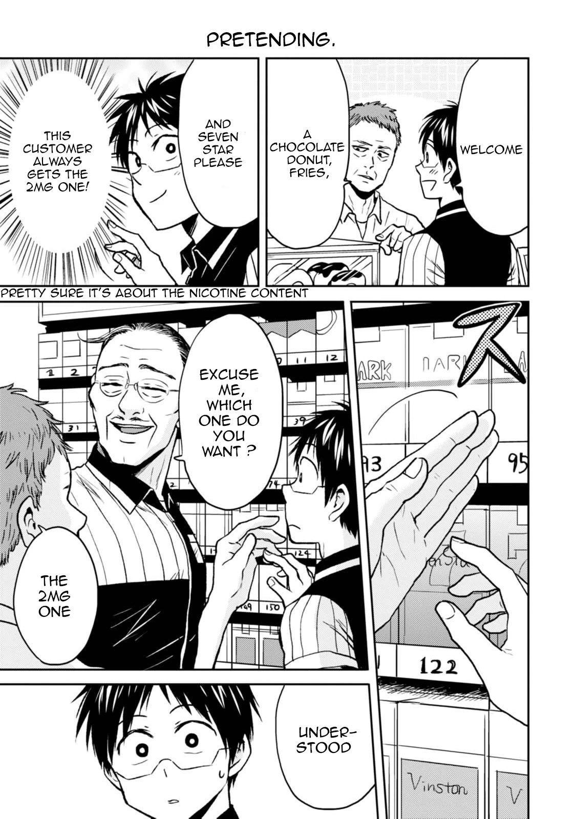Nietzsche-sensei - Konbini ni, Satori Sedai no Shinjin ga Maiorita Chapter 42 page 3 - Chapter 42: Trends at 777