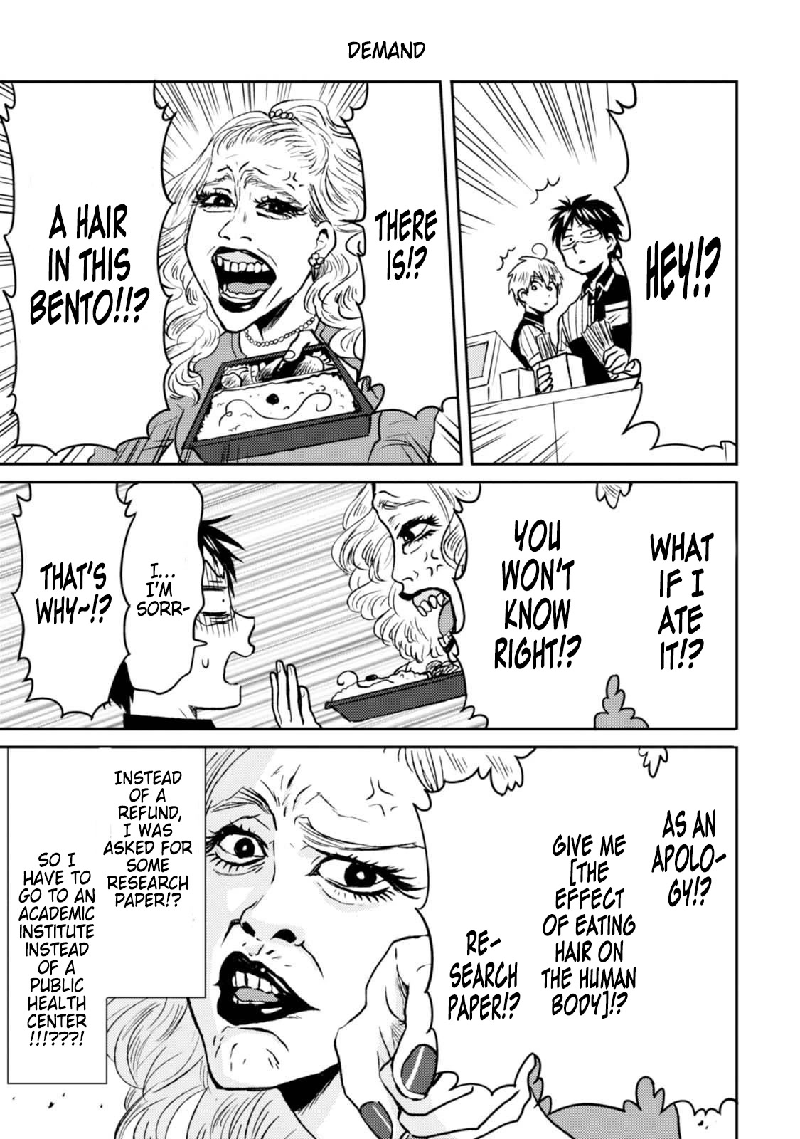 Nietzsche-sensei - Konbini ni, Satori Sedai no Shinjin ga Maiorita Chapter 44 page 13 - Chapter 44: Between Gratitude and Service