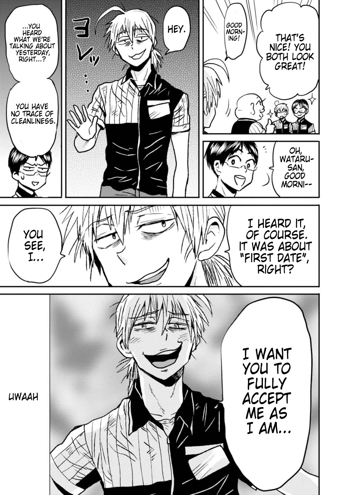Nietzsche-sensei - Konbini ni, Satori Sedai no Shinjin ga Maiorita Chapter 44 page 9 - Chapter 44: Between Gratitude and Service