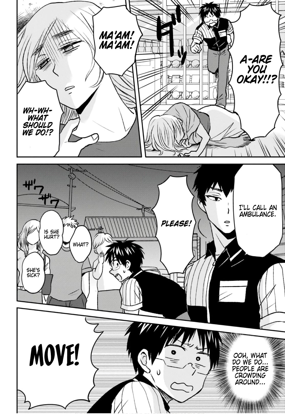 Nietzsche-sensei - Konbini ni, Satori Sedai no Shinjin ga Maiorita Chapter 51 page 2 - Chapter 51: Sudden Heart Attack
