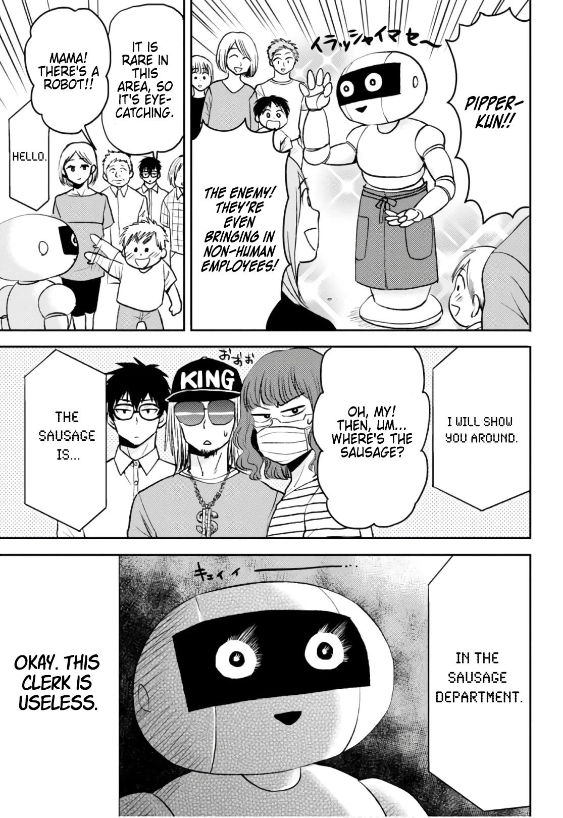 Nietzsche-sensei - Konbini ni, Satori Sedai no Shinjin ga Maiorita Chapter 52 page 13 - Chapter 52: Engaging the Black Ships