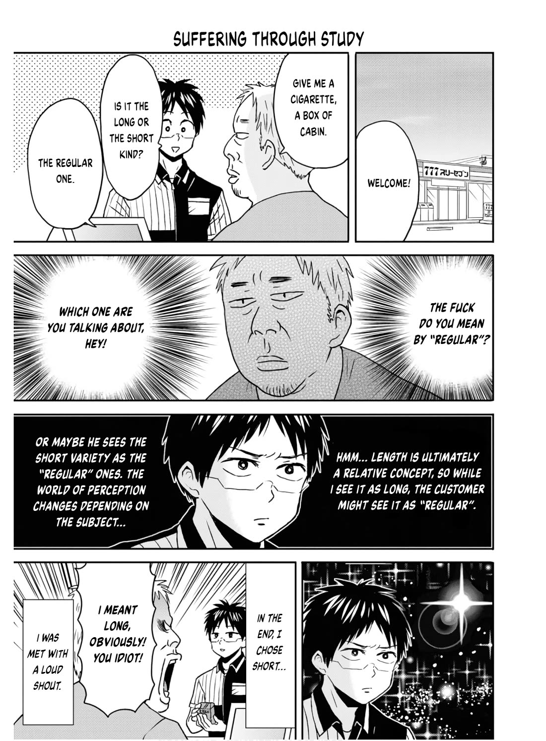 Nietzsche-sensei - Konbini ni, Satori Sedai no Shinjin ga Maiorita Chapter 54 page 10 - Chapter 54: The Unique Event of That Day