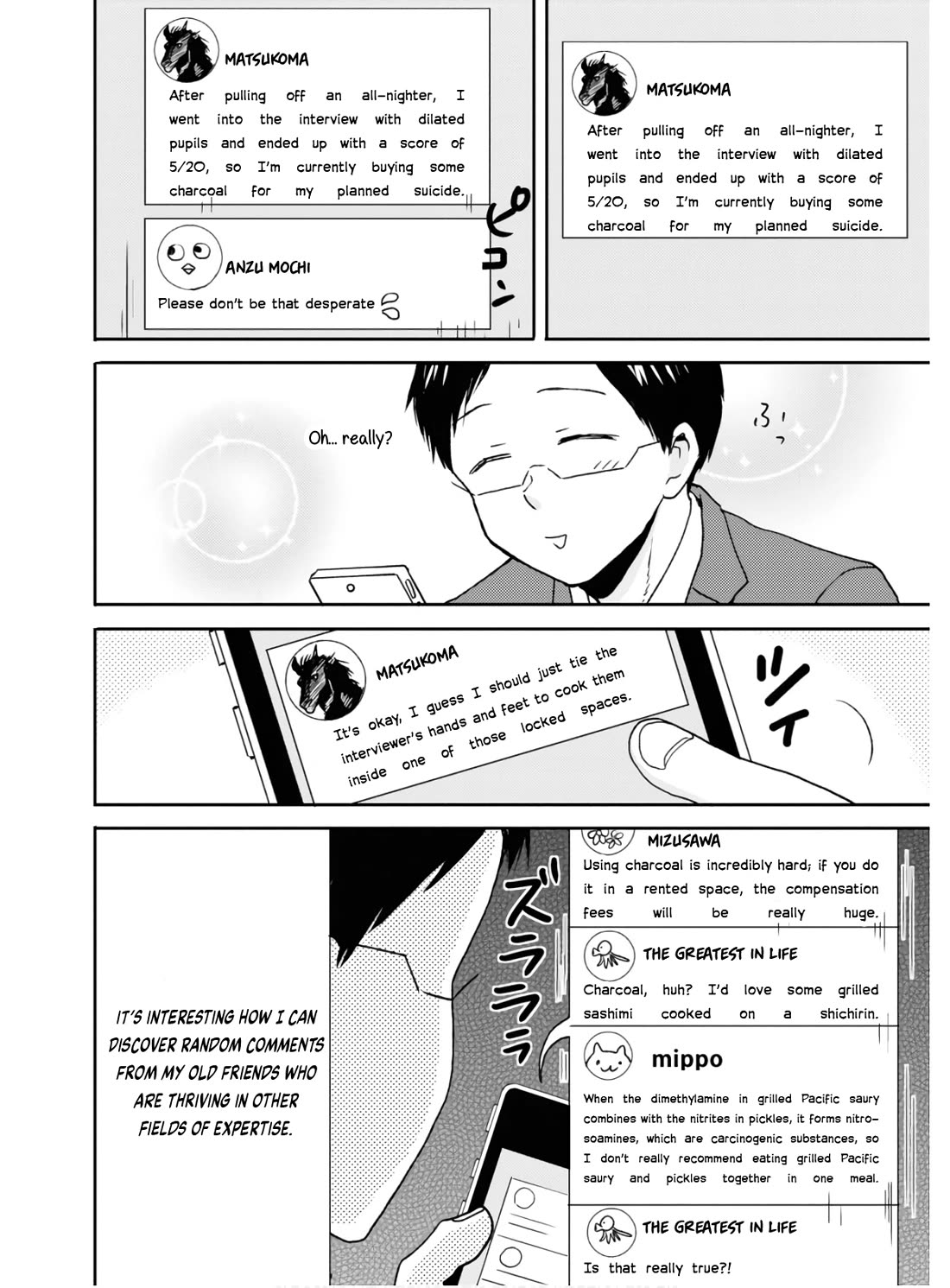 Nietzsche-sensei - Konbini ni, Satori Sedai no Shinjin ga Maiorita Chapter 54 page 3 - Chapter 54: The Unique Event of That Day