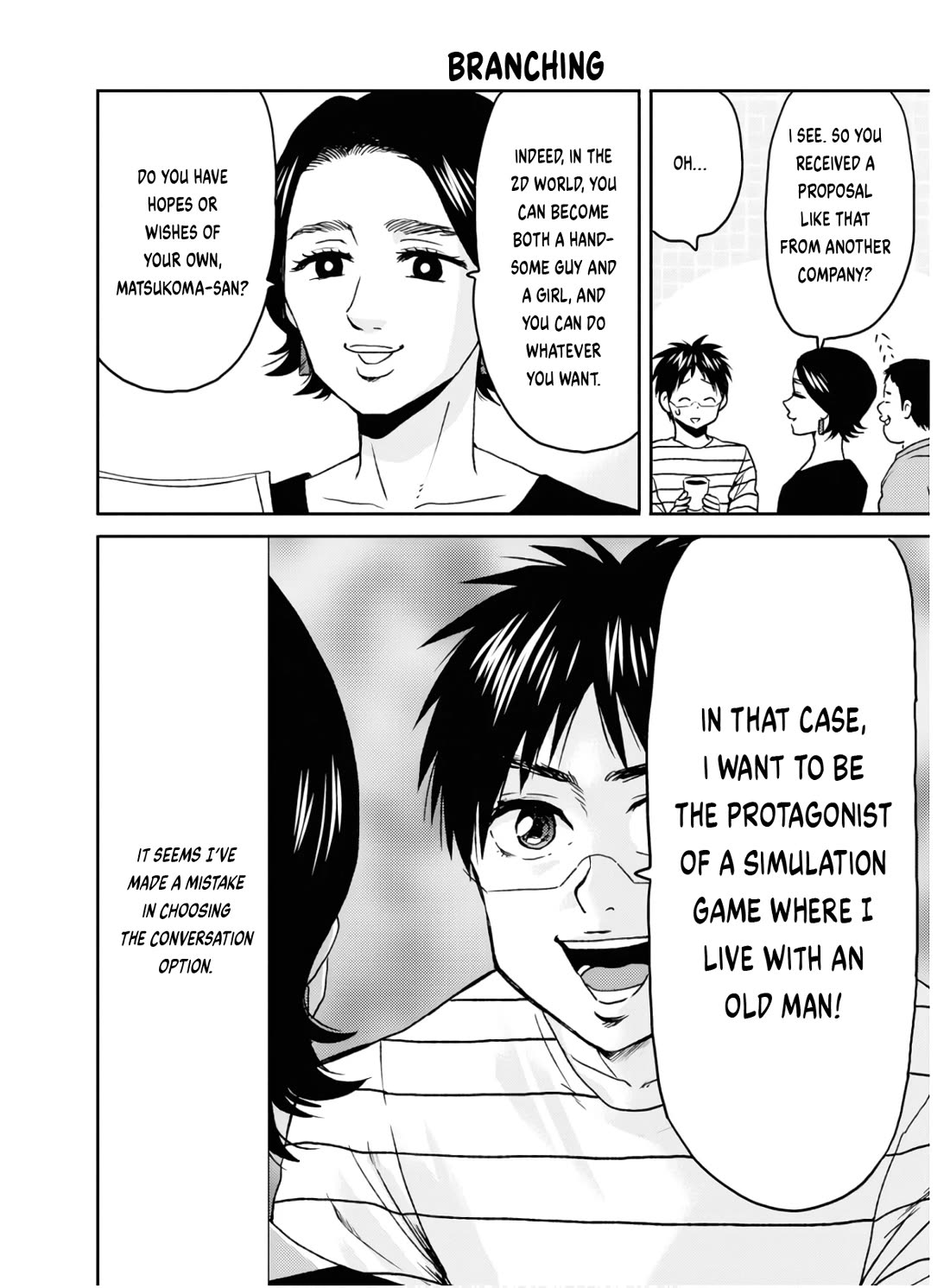 Nietzsche-sensei - Konbini ni, Satori Sedai no Shinjin ga Maiorita Chapter 55 page 19 - Chapter 55: Life Is About Choices