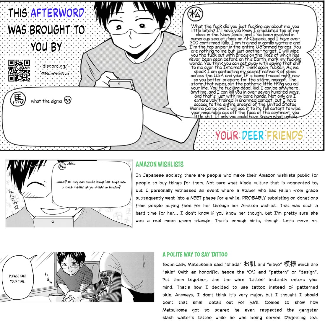 Nietzsche-sensei - Konbini ni, Satori Sedai no Shinjin ga Maiorita Chapter 55 page 22 - Chapter 55: Life Is About Choices