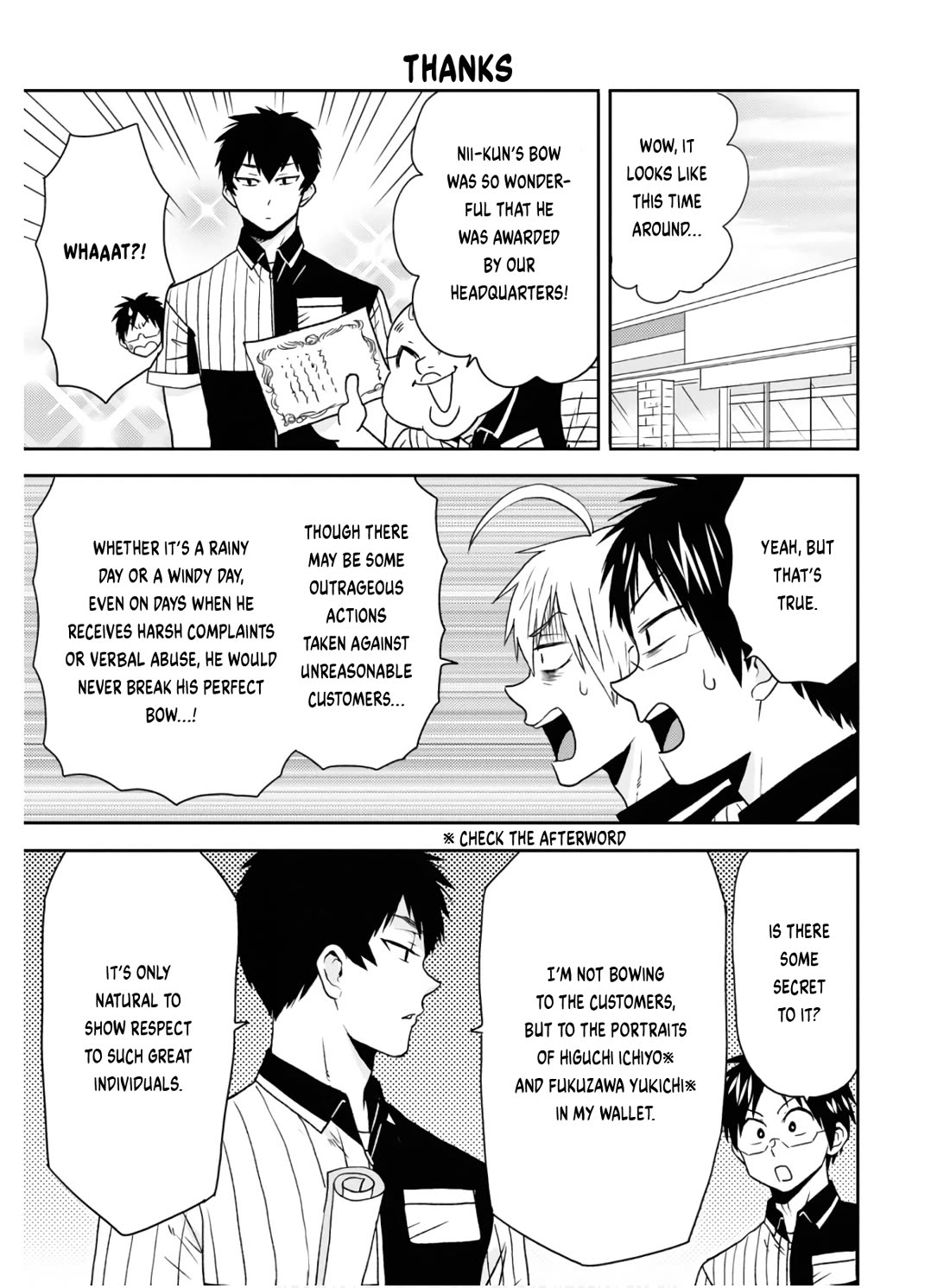 Nietzsche-sensei - Konbini ni, Satori Sedai no Shinjin ga Maiorita Chapter 56 page 4 - Chapter 56: The Joy of Working