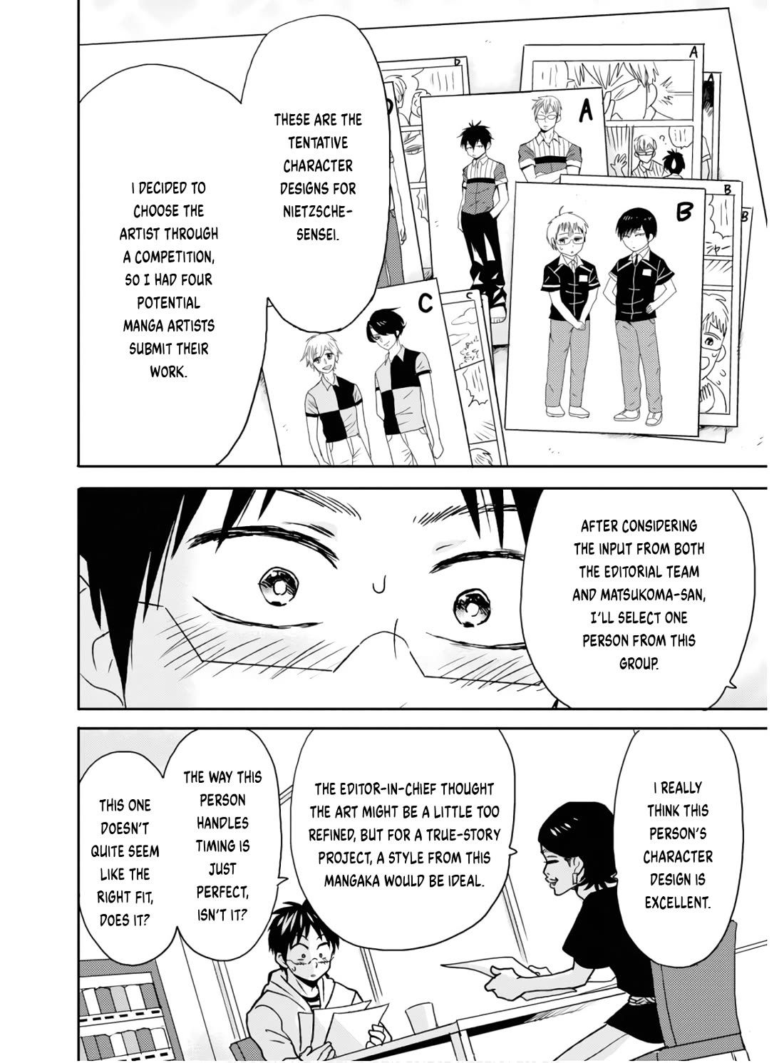Nietzsche-sensei - Konbini ni, Satori Sedai no Shinjin ga Maiorita Chapter 58 page 7 - Chapter 58: When The Moment Arrives, Step Forward