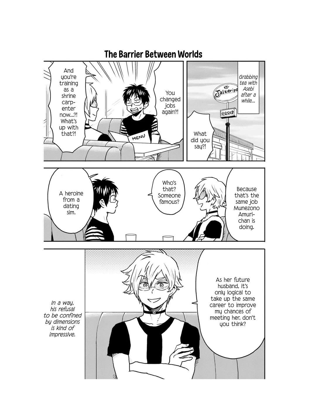 Nietzsche-sensei - Konbini ni, Satori Sedai no Shinjin ga Maiorita Chapter 64 page 22 - Chapter 64: The Bell Tolls For The Start of the Serialization