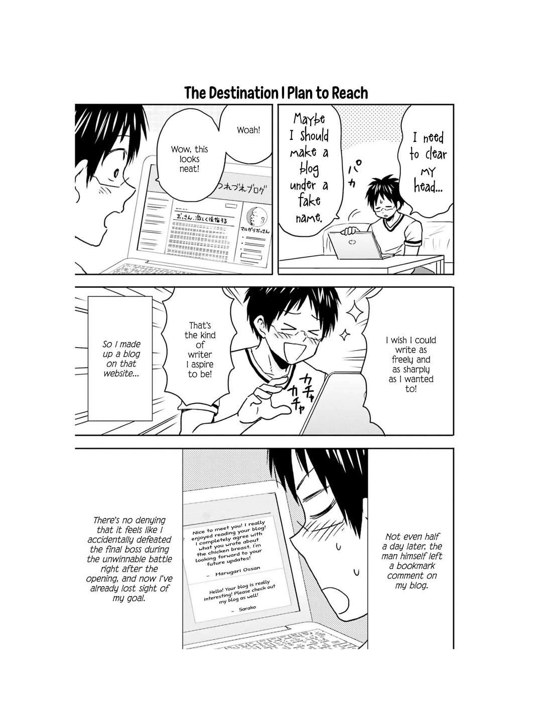Nietzsche-sensei - Konbini ni, Satori Sedai no Shinjin ga Maiorita Chapter 64 page 8 - Chapter 64: The Bell Tolls For The Start of the Serialization