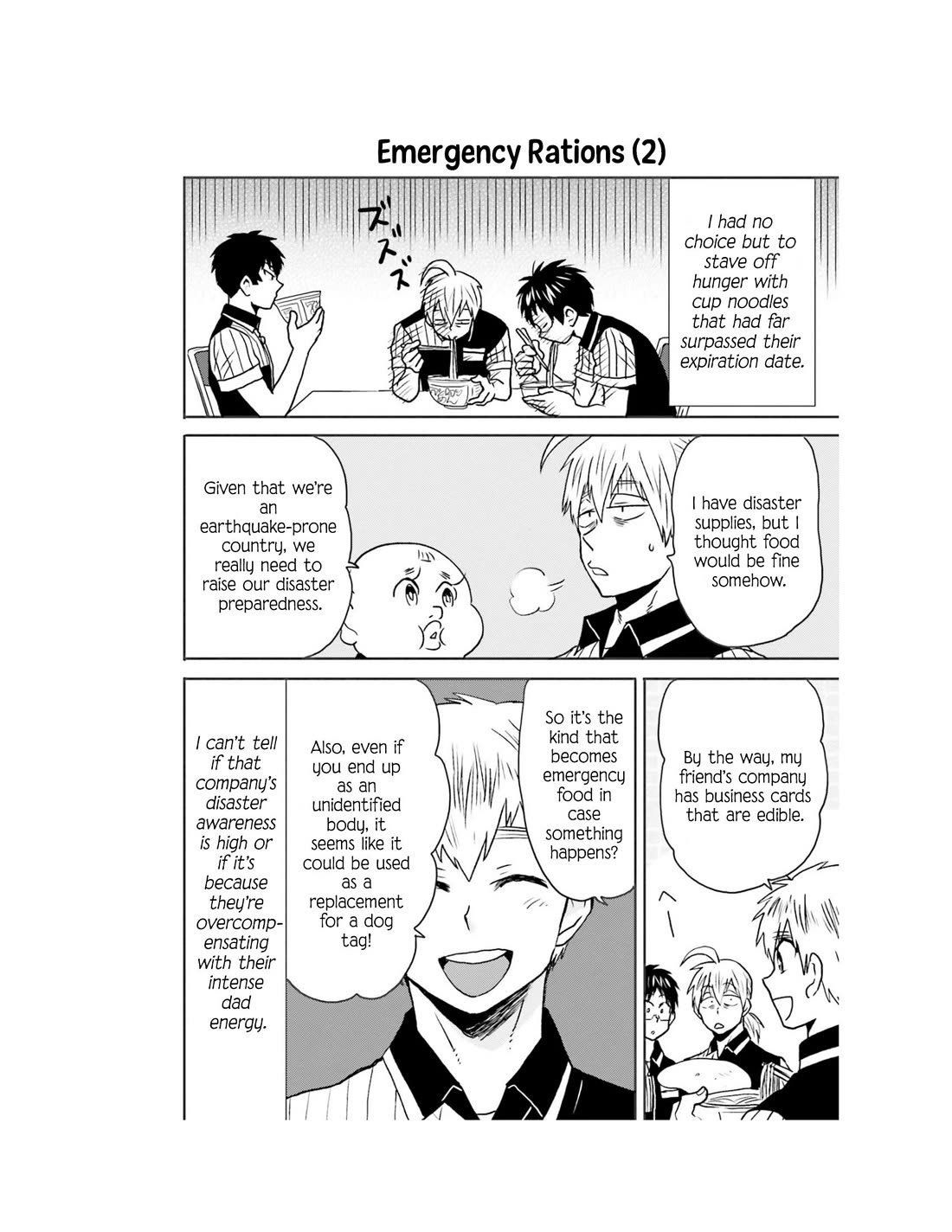 Nietzsche-sensei - Konbini ni, Satori Sedai no Shinjin ga Maiorita Chapter 65 page 30 - Chapter 65: Disaster and the Convenience Store