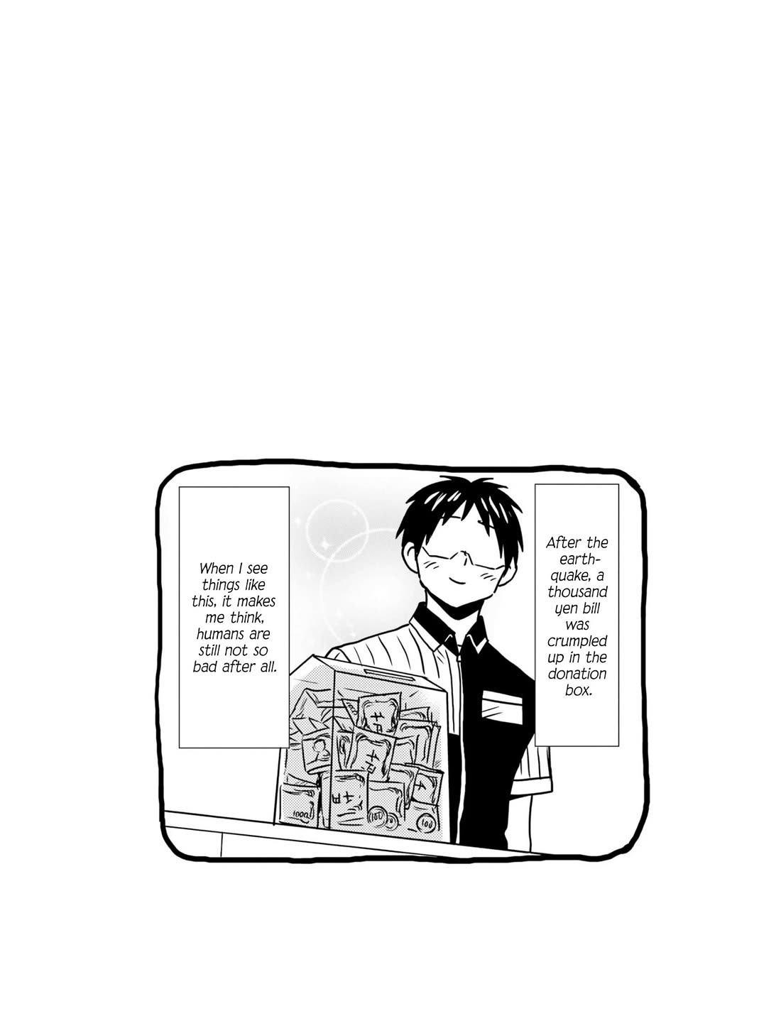 Nietzsche-sensei - Konbini ni, Satori Sedai no Shinjin ga Maiorita Chapter 65 page 33 - Chapter 65: Disaster and the Convenience Store