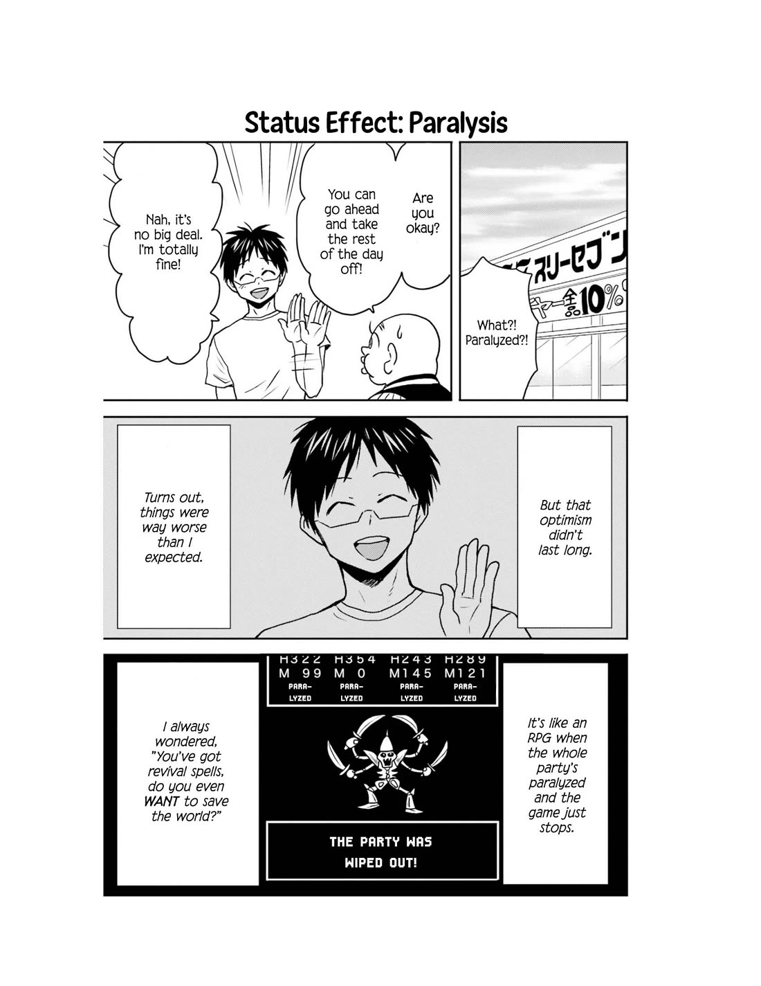 Nietzsche-sensei - Konbini ni, Satori Sedai no Shinjin ga Maiorita Chapter 66 page 12 - Chapter 66: Life is Survival