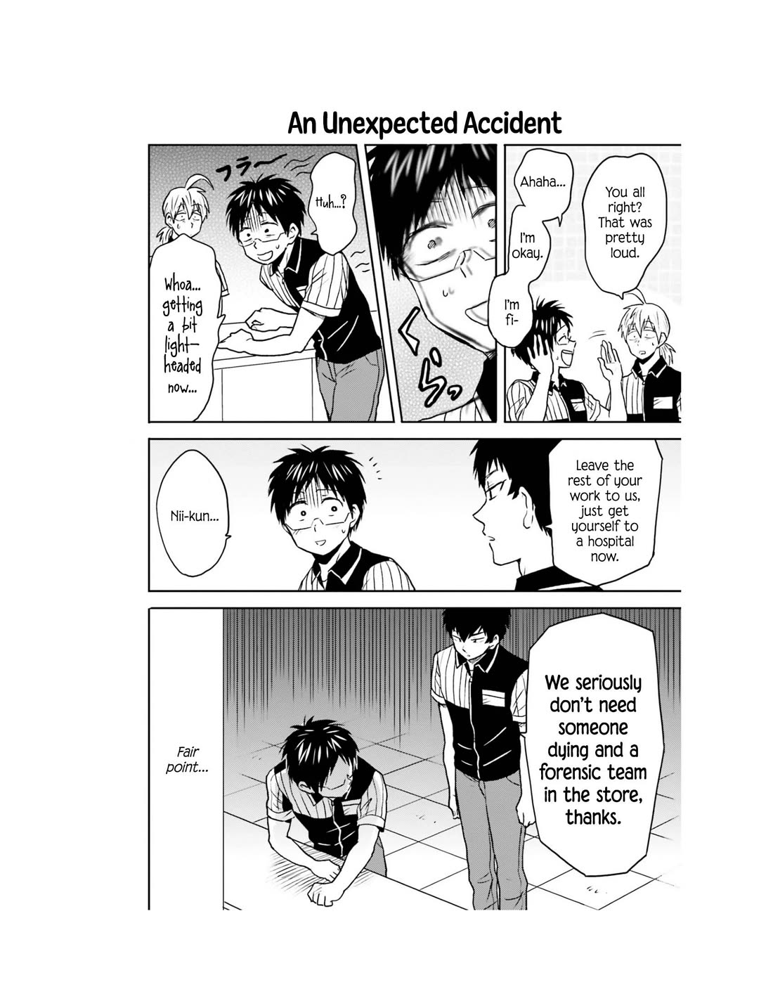 Nietzsche-sensei - Konbini ni, Satori Sedai no Shinjin ga Maiorita Chapter 66 page 9 - Chapter 66: Life is Survival