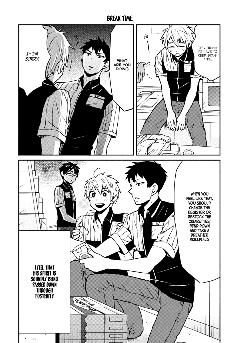 Nietzsche-sensei - Konbini ni, Satori Sedai no Shinjin ga Maiorita Chapter 7 page 15 - Chapter 7: 7 Hours: Shibaken Arrives in the Shop