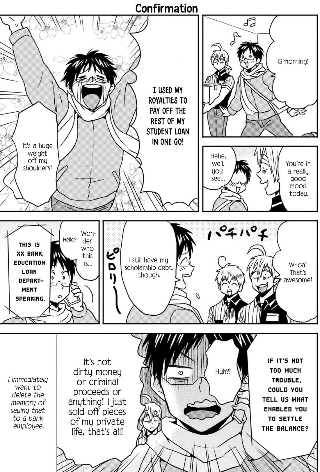 Nietzsche-sensei - Konbini ni, Satori Sedai no Shinjin ga Maiorita Chapter 70 page 10 - Chapter 70: Money Makes the World Go Round, From One Year to the Next