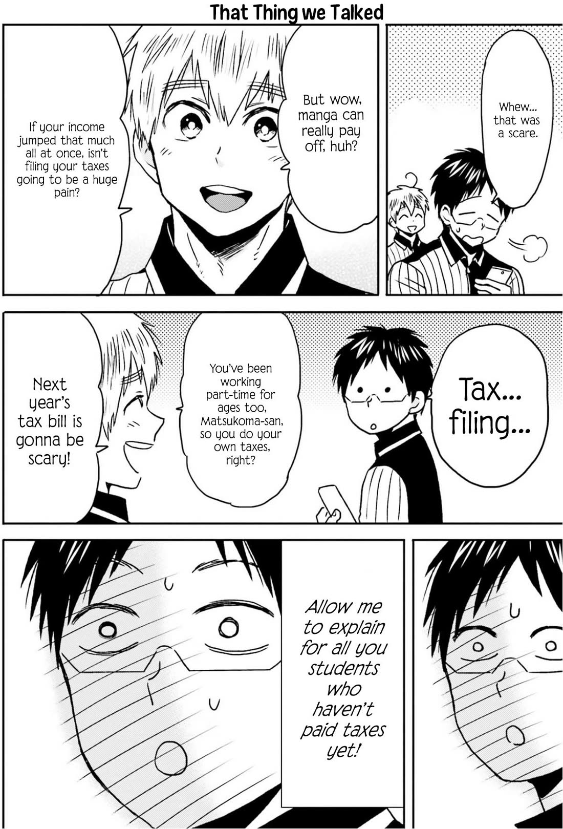 Nietzsche-sensei - Konbini ni, Satori Sedai no Shinjin ga Maiorita Chapter 70 page 11 - Chapter 70: Money Makes the World Go Round, From One Year to the Next