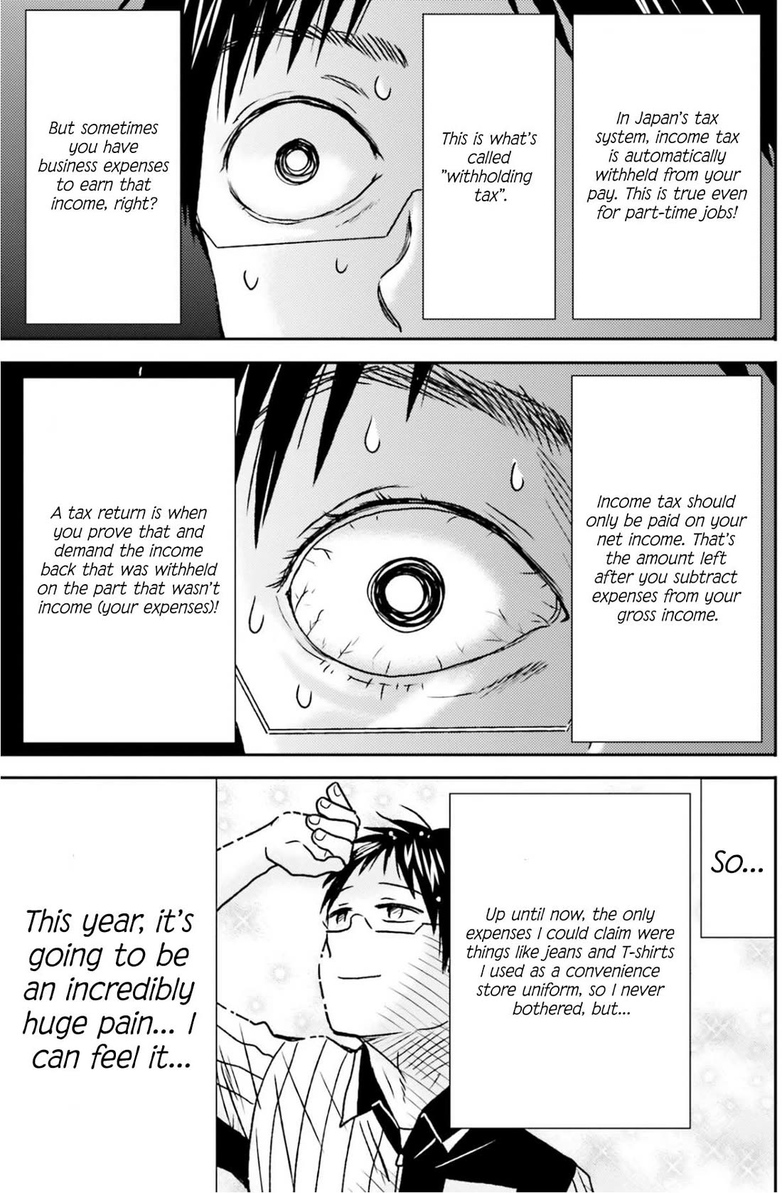 Nietzsche-sensei - Konbini ni, Satori Sedai no Shinjin ga Maiorita Chapter 70 page 12 - Chapter 70: Money Makes the World Go Round, From One Year to the Next