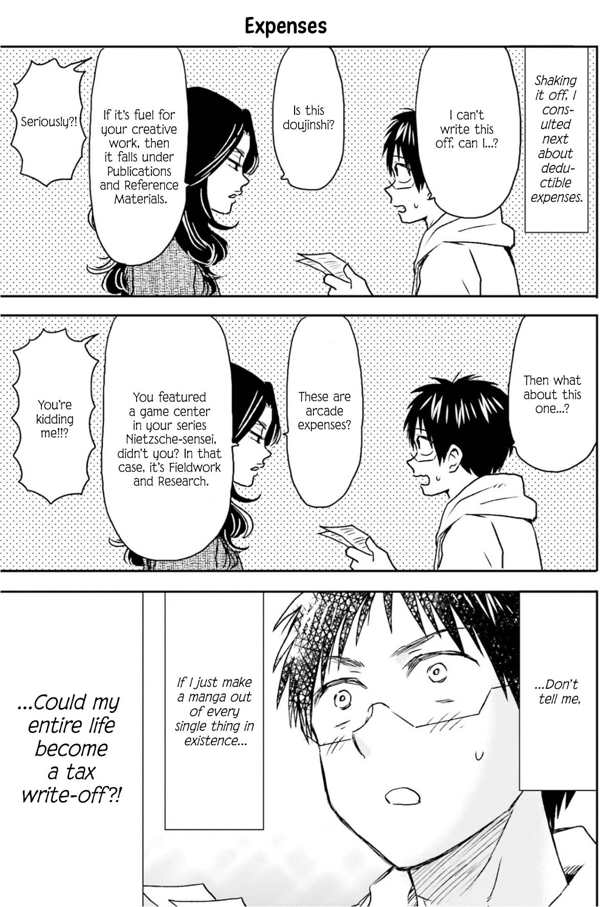 Nietzsche-sensei - Konbini ni, Satori Sedai no Shinjin ga Maiorita Chapter 71 page 25 - Chapter 71: There's No Running From Death and Taxes