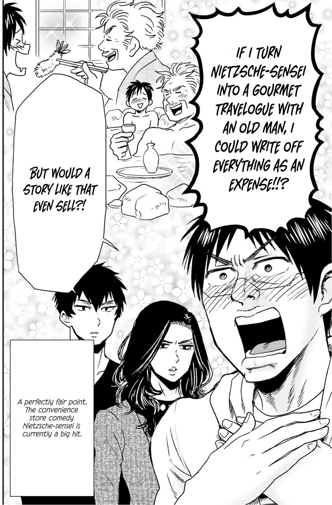 Nietzsche-sensei - Konbini ni, Satori Sedai no Shinjin ga Maiorita Chapter 71 page 28 - Chapter 71: There's No Running From Death and Taxes