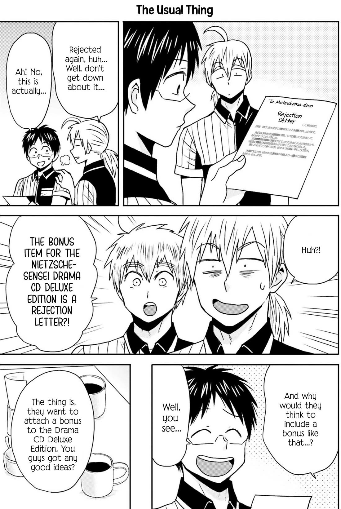 Nietzsche-sensei - Konbini ni, Satori Sedai no Shinjin ga Maiorita Chapter 77 page 27 - Chapter 77: The Returning Soldier of the Employment Front