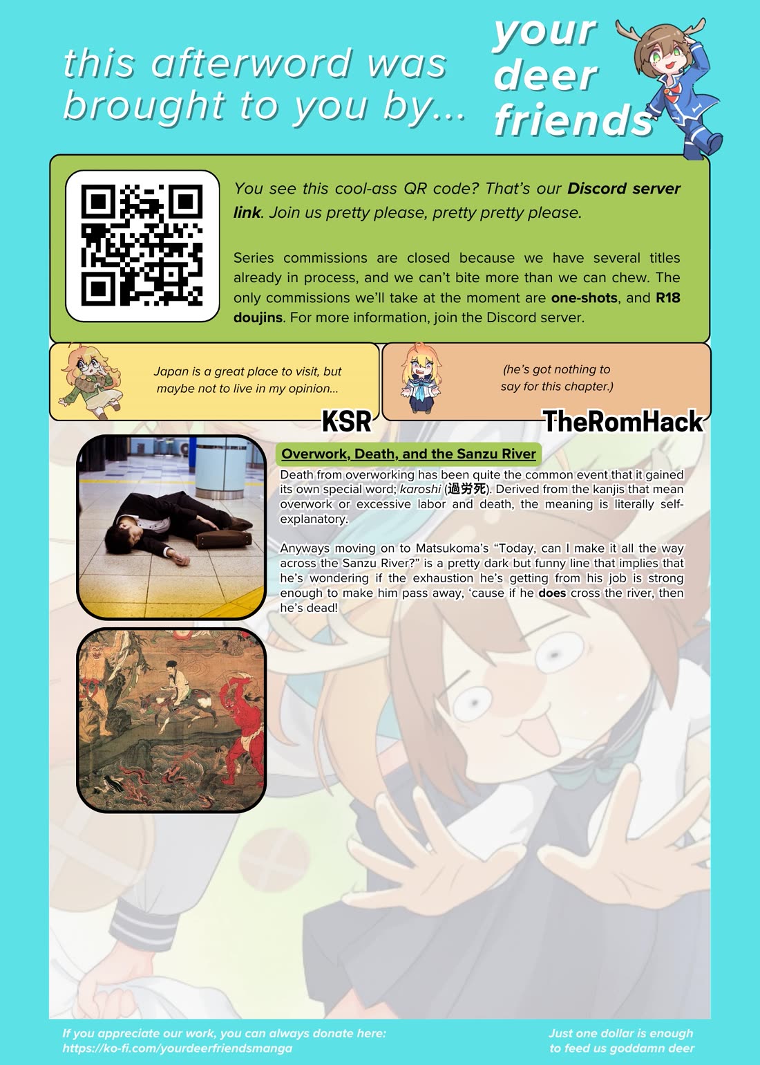 Nietzsche-sensei - Konbini ni, Satori Sedai no Shinjin ga Maiorita Chapter 78 page 20 - Chapter 78: The Traveler's Corner with Plastic Bags