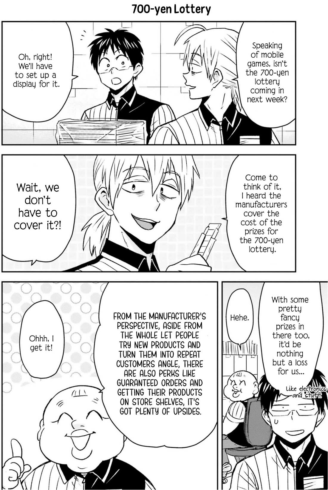 Nietzsche-sensei - Konbini ni, Satori Sedai no Shinjin ga Maiorita Chapter 79 page 5 - Chapter 79: Sales Promotion Activities
