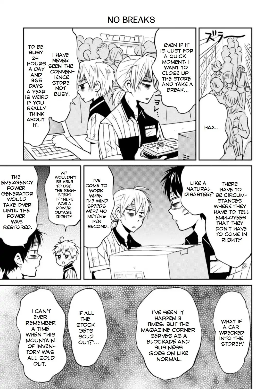 Nietzsche-sensei - Konbini ni, Satori Sedai no Shinjin ga Maiorita Chapter 8 page 13 - Chapter 8: 8 hours: 777's Busy Season