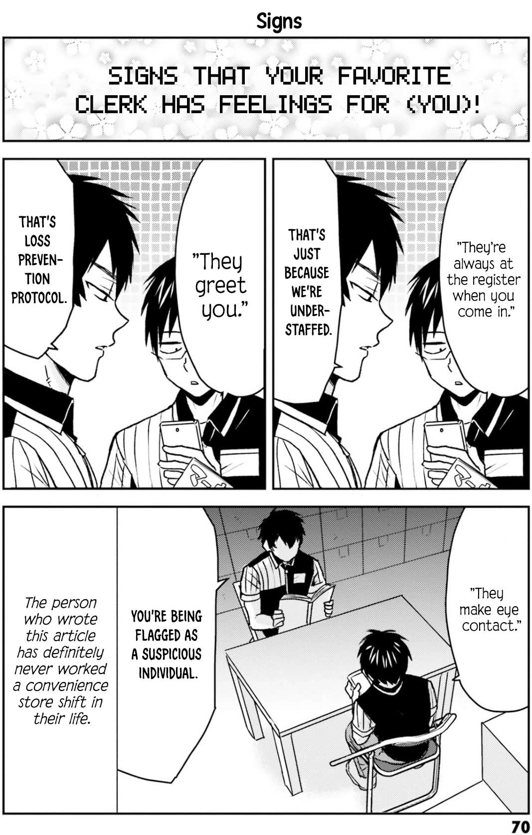 Nietzsche-sensei - Konbini ni, Satori Sedai no Shinjin ga Maiorita Chapter 80 page 9 - Chapter 80: Love Story, Out of Nowhere