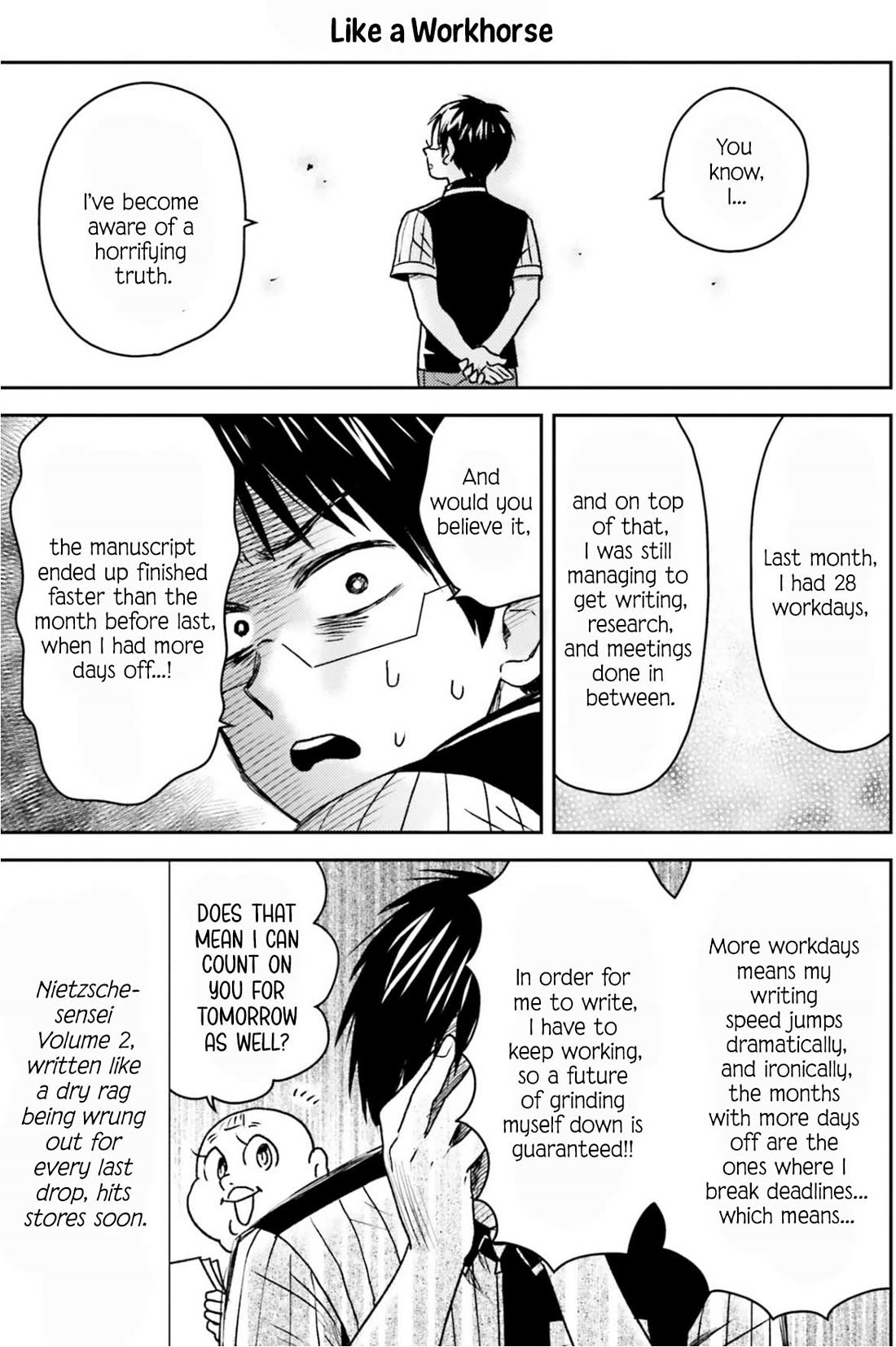 Nietzsche-sensei - Konbini ni, Satori Sedai no Shinjin ga Maiorita Chapter 81 page 22 - Chapter 81: From the Murky Depths of Social Media