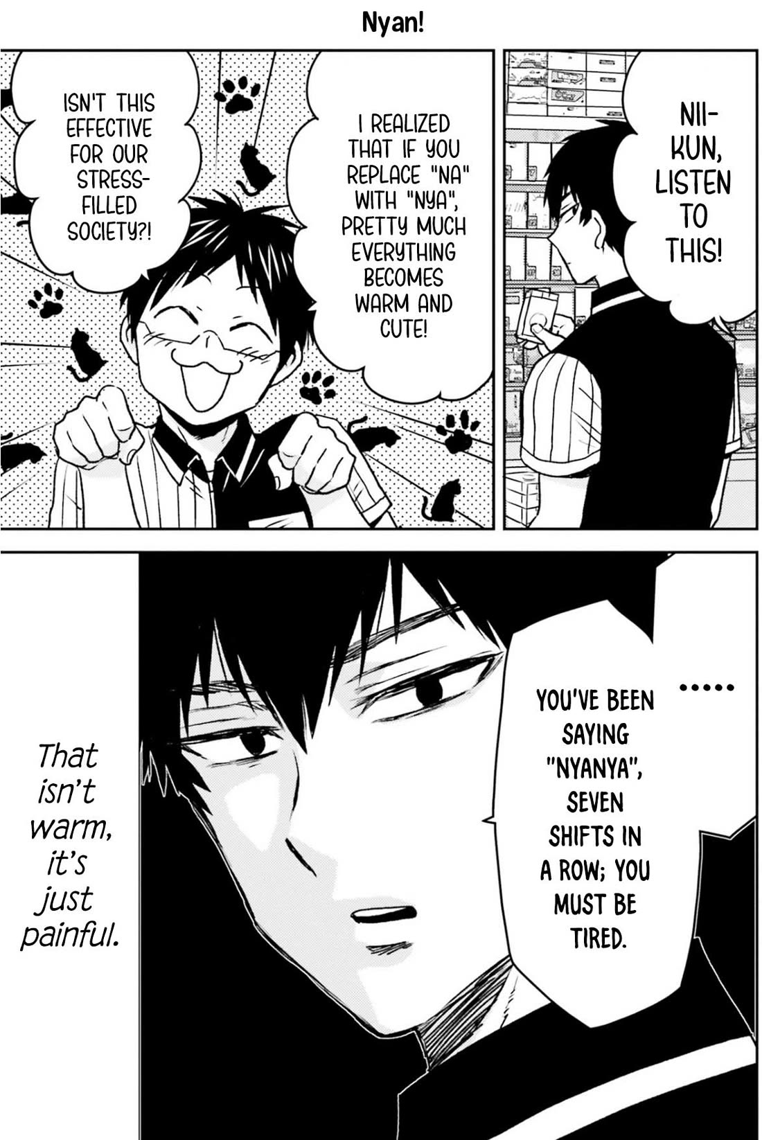 Nietzsche-sensei - Konbini ni, Satori Sedai no Shinjin ga Maiorita Chapter 82 page 20 - Chapter 82: A Flower Blooming on the Battlefield