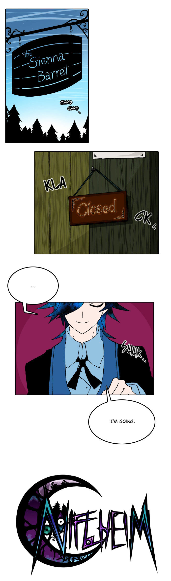 Niflheim Chapter 10 page 1 - Chapter 10 : Into the Woods