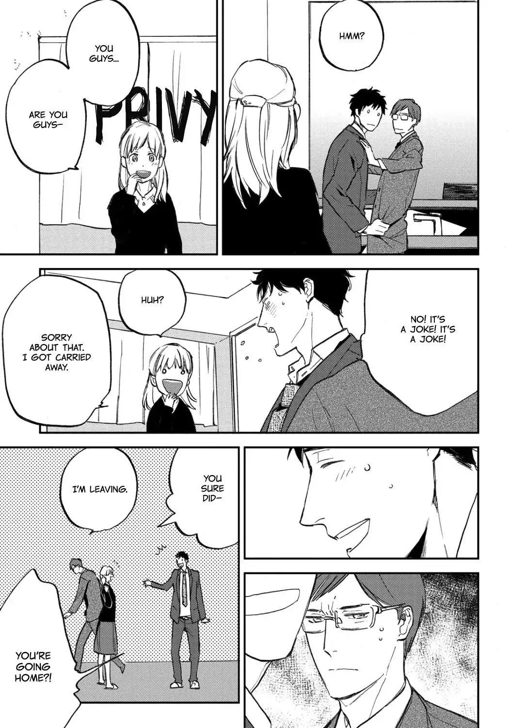 Nigemichi wa Kochira Chapter 3 page 15 - Chapter 3: Your Escape Route is Here #3