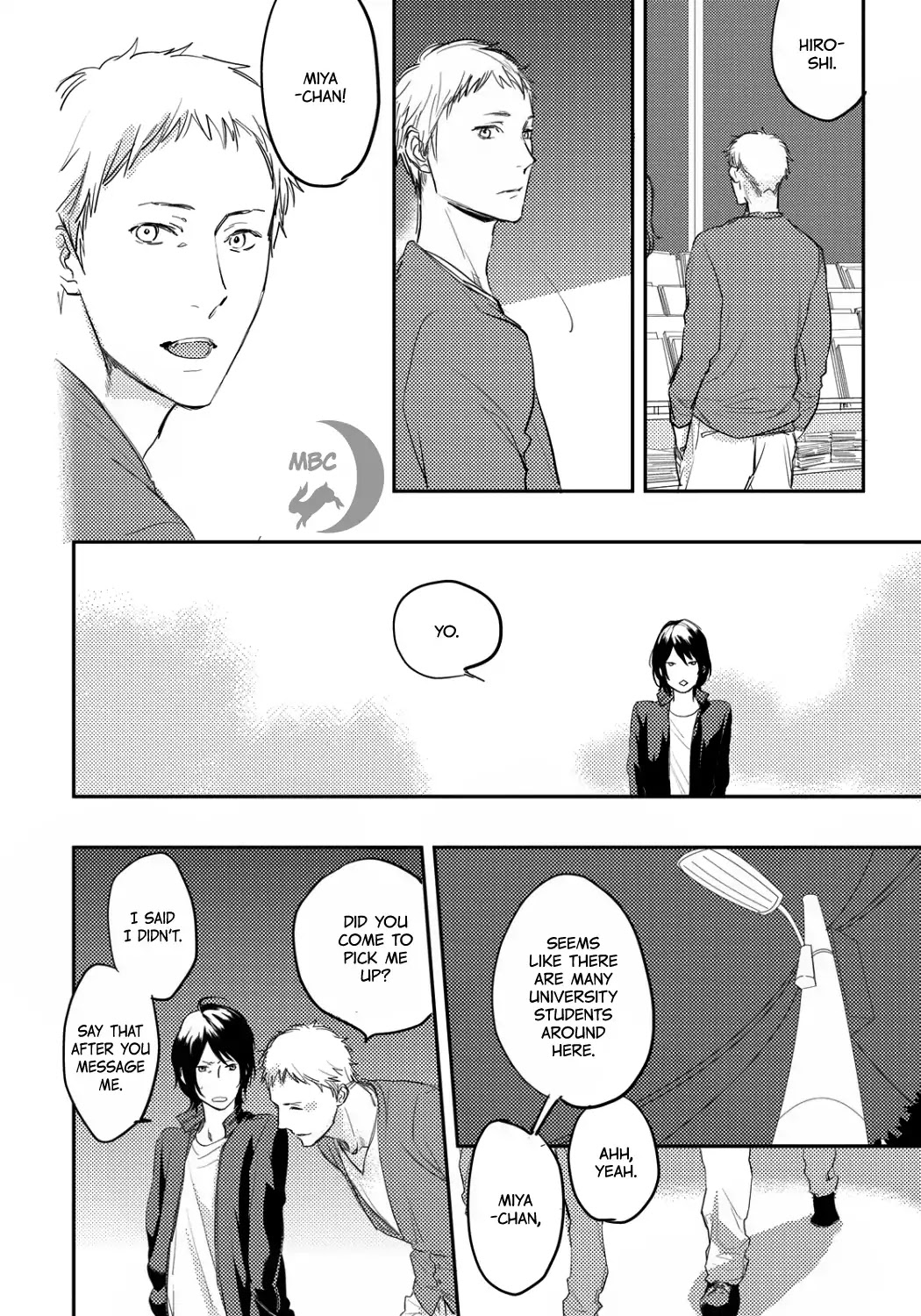 Nigemichi wa Kochira Chapter 5 page 12 - Chapter 5: Walking man