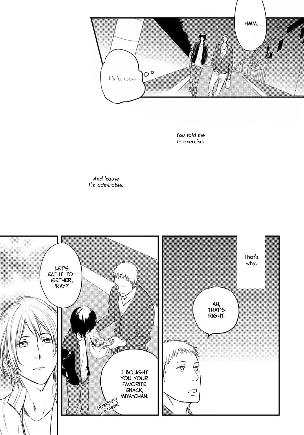 Nigemichi wa Kochira Chapter 5 page 13 - Chapter 5: Walking man