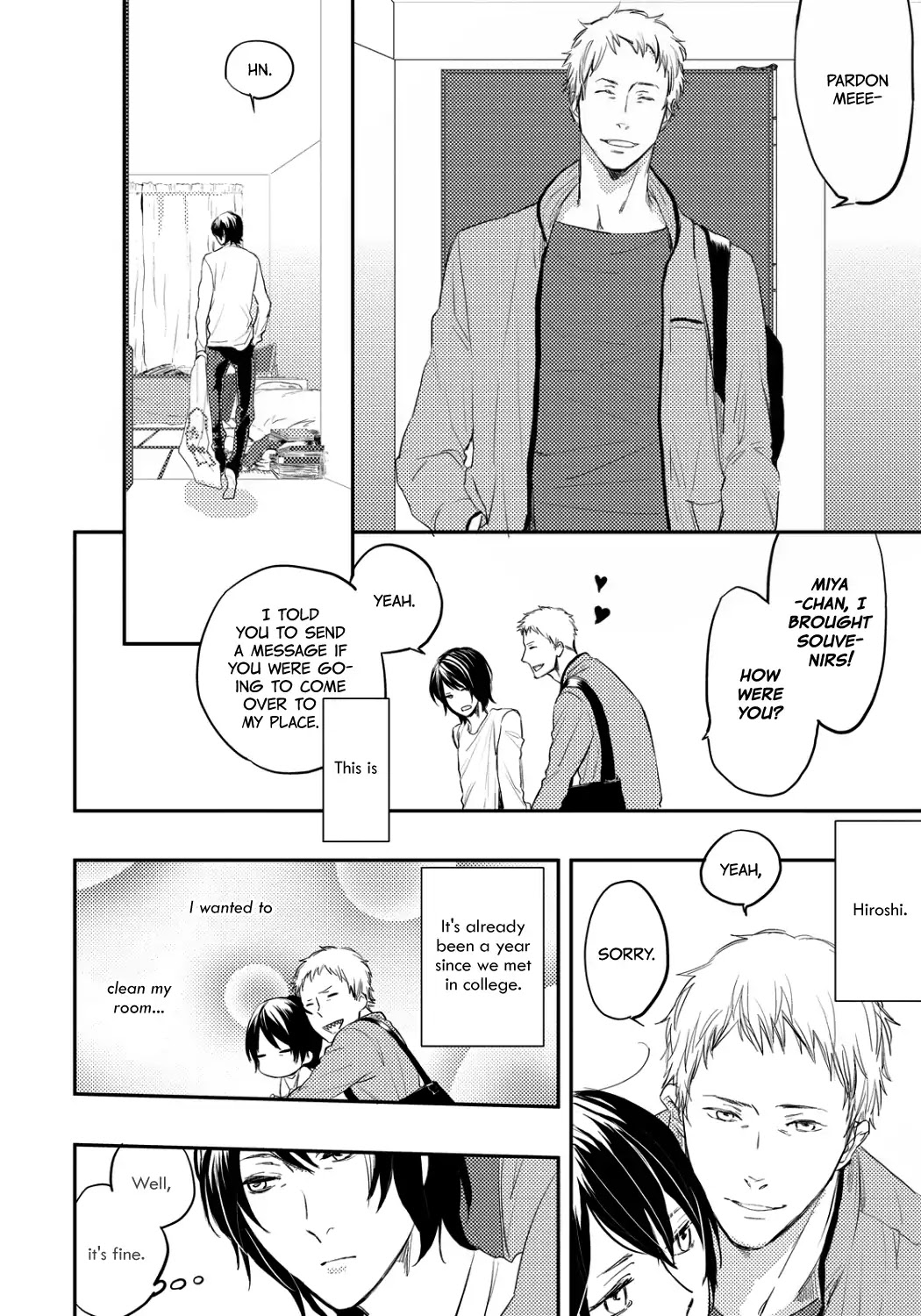 Nigemichi wa Kochira Chapter 5 page 6 - Chapter 5: Walking man