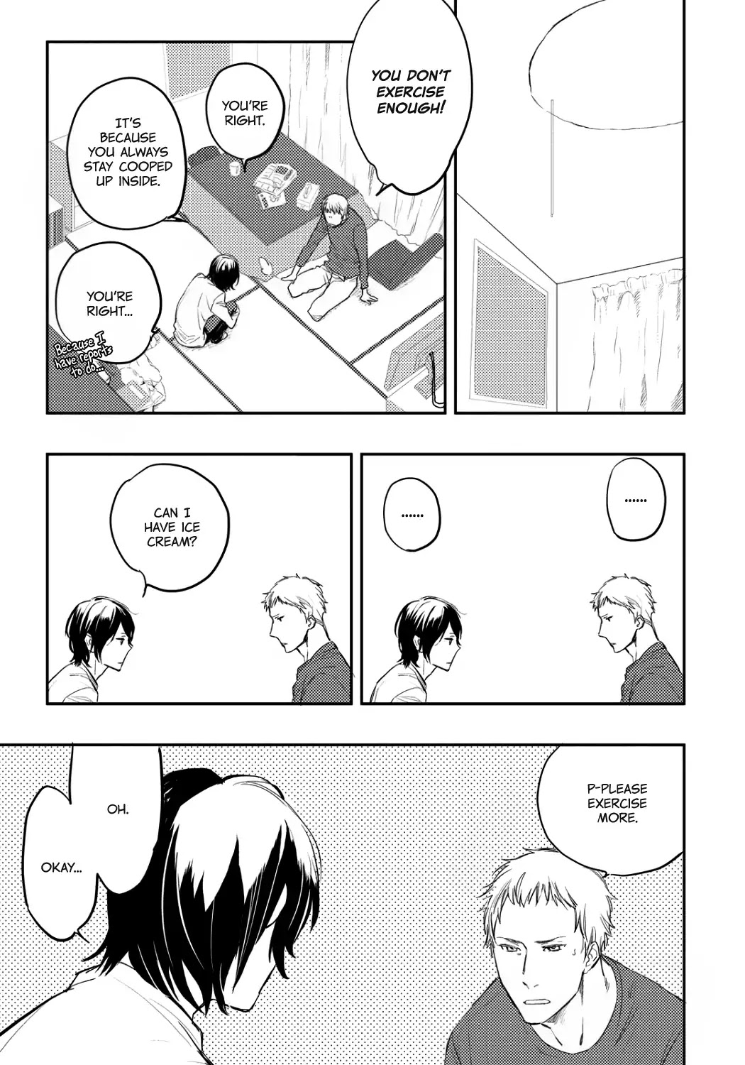 Nigemichi wa Kochira Chapter 5 page 9 - Chapter 5: Walking man