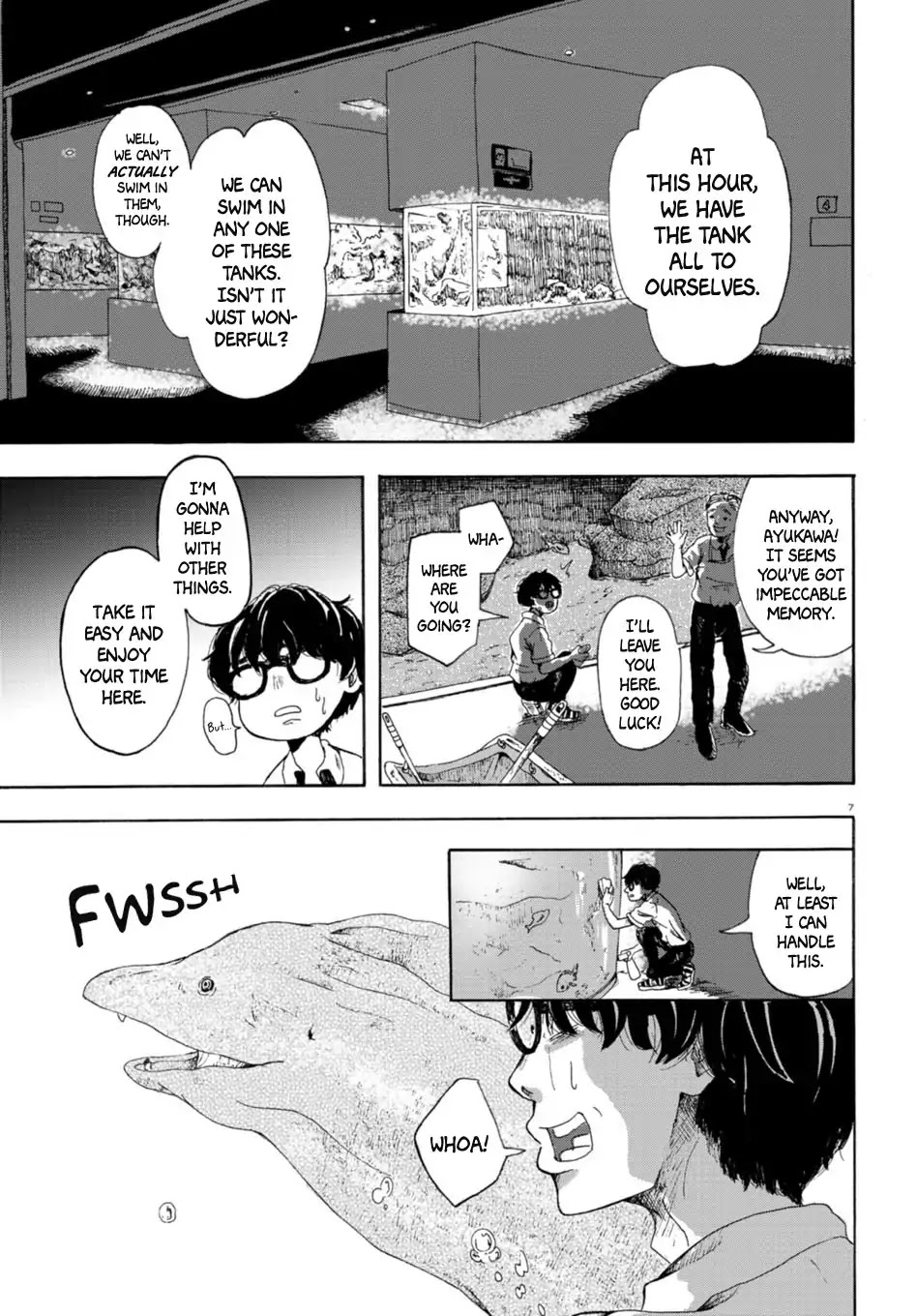 Night at the Aquarium Chapter 0 page 7 - Chapter 0: Oneshot