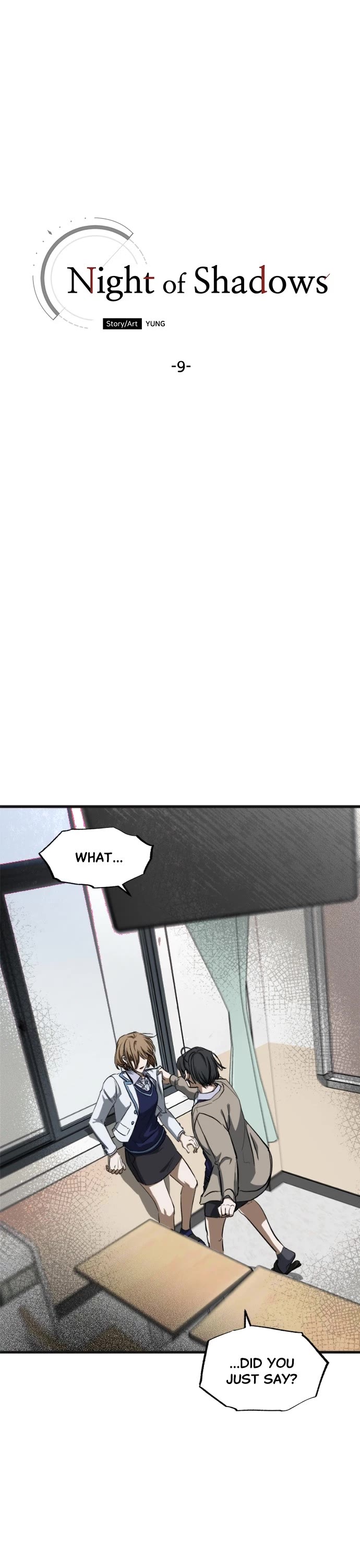 Night of Shadows Chapter 9 page 1 - Chapter 9: Episode 9