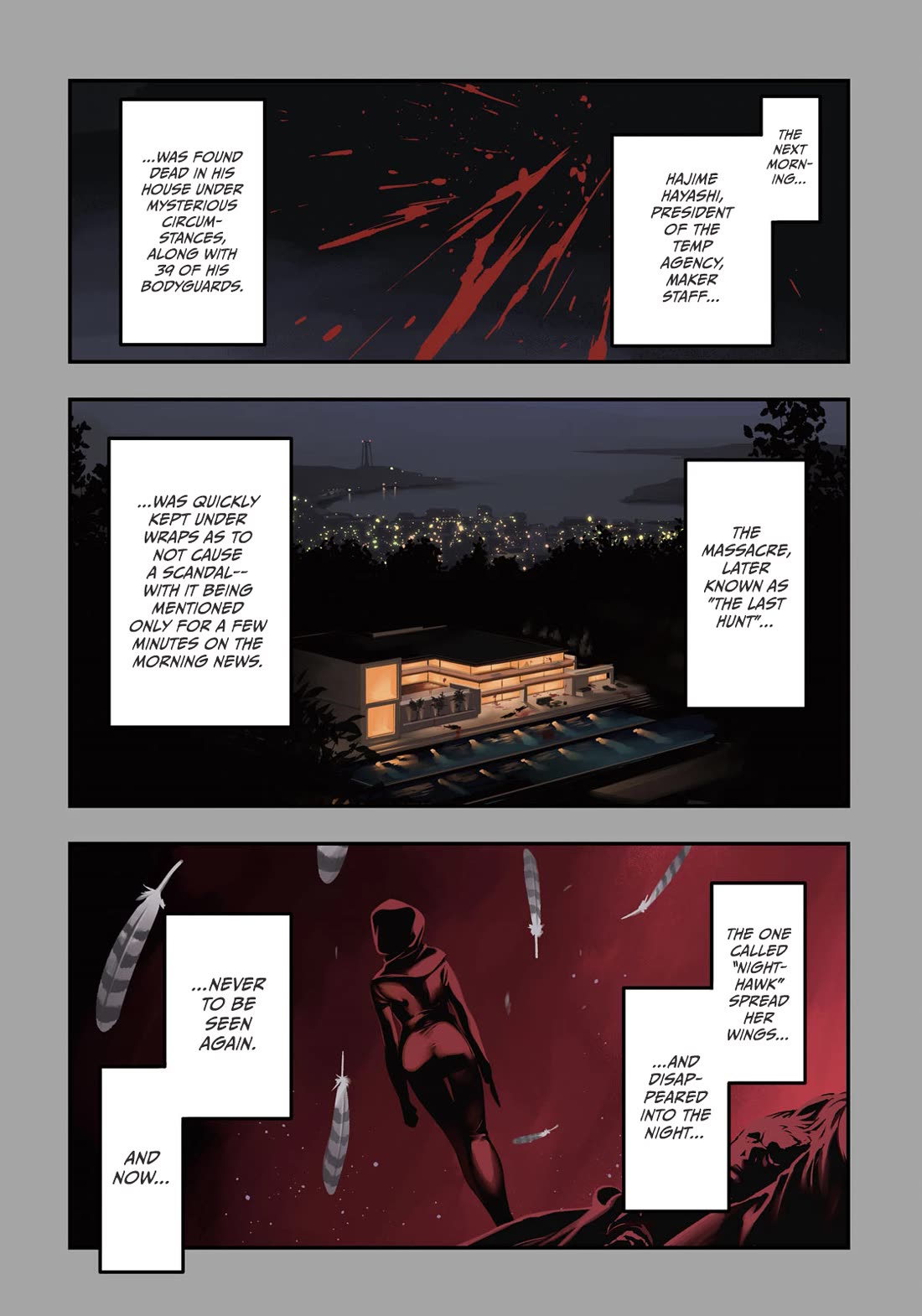 Nighthawk Returns Chapter 1 page 3 - Chapter 1: Nighthawk Returns(?)